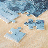 Sneeuwbos Frosty Winter Scène Legpuzzel (Zijkant)