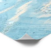 Sneeuwbos Frosty Winter Scène Poster (Hoek)