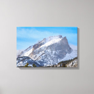 Sneeuwdag Canvasprint Canvas Afdruk