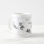 "Sneeuwdag" Comic Strip Mok (Voorkant links)