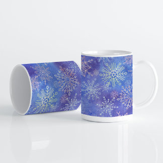 Sneeuwdag! Snowflake Koffiemok