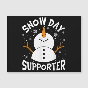 Sneeuwdag-supporter Snowflake Funny Teacher Christ