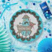 Sneeuwdagpapier Bord (Feest)