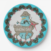 Sneeuwdagpapier Bord (Voorkant)