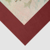 sneeuwdame en kerstmannetje tissuepapier (Detail)