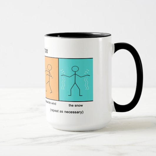 Sneeuwdans Koffiekoffie-Mok Mok (Rechts)