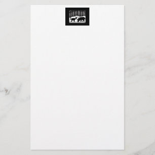 Sneeuwdeer Briefpapier