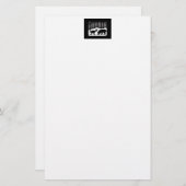 Sneeuwdeer Briefpapier (Voorkant / Achterkant)