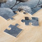 Sneeuwdierpuzzel Legpuzzel (Zijkant)