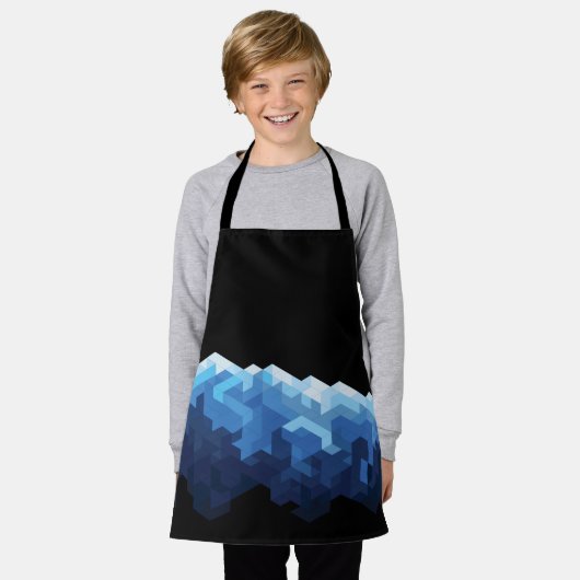 Sneeuwdouche Schort (Gedragen)