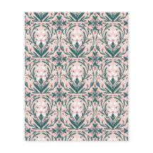 Sneeuwdruppels bloemenpatroon plat papier blad