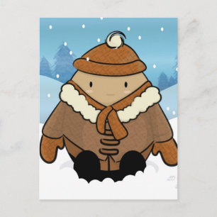 Sneeuweieren Briefkaart