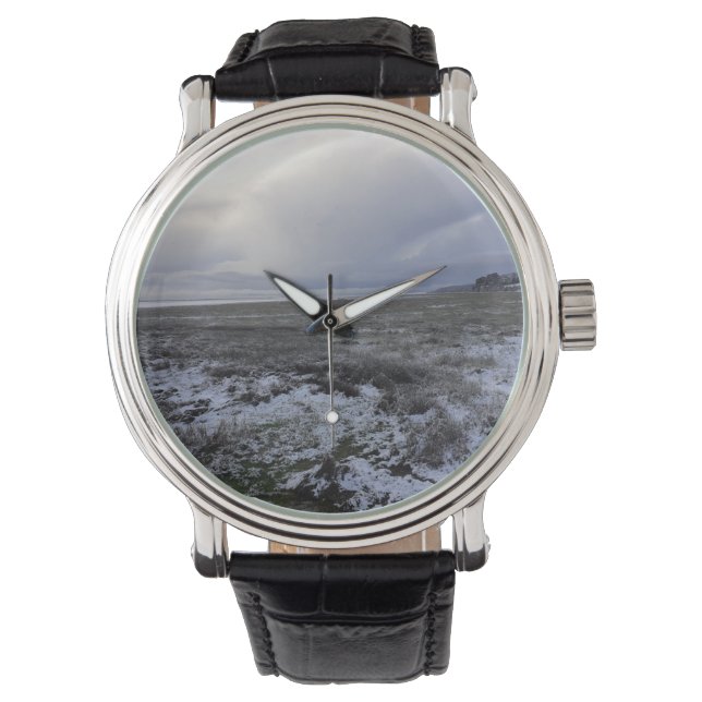 Sneeuwen door de Bay Watch Horloge (Voorkant)