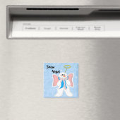 Sneeuwengel Magneet (Insitu (Vaatwasser))