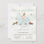 Sneeuwfeest in de waterverf kaart (Voorkant)