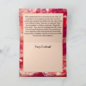 Sneeuwflurries Bedankkaart (Binnen)