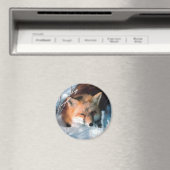 Sneeuwfox Magneet (Insitu (Vaatwasser))