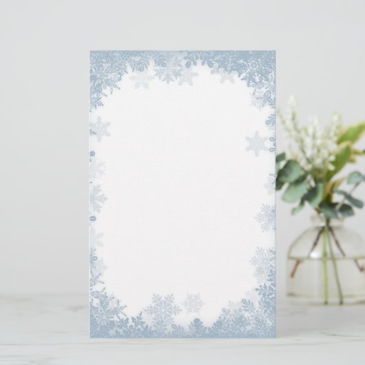 Sneeuwframe Briefpapier (Staand voorkant)