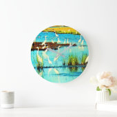 sneeuwfret grote klok (Huis)