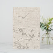 Sneeuwgans Briefpapier (Staand voorkant)