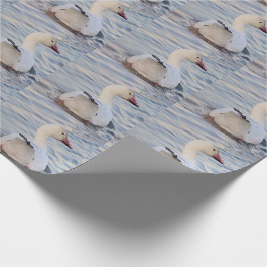 Sneeuwgans Cadeaupapier (Hoek)