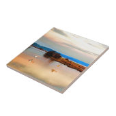 Sneeuwganzen op de berg Vernon Tegeltje (Zijkant)