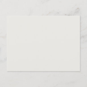 Sneeuwgebonden vaste kleur briefkaart