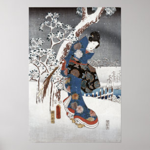 Sneeuwgeisha - Posters en Prints