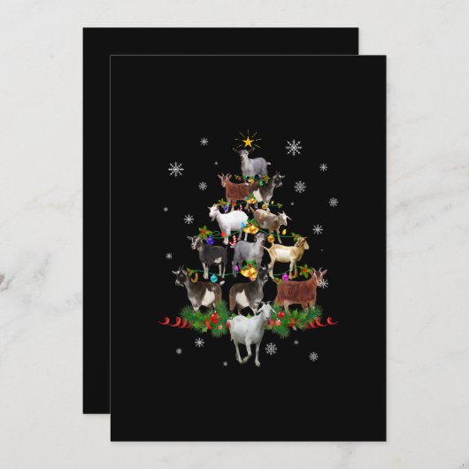 Sneeuwgeitenvlees Save The Date (Voorkant / Achterkant)