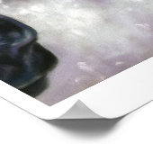 Sneeuwgezicht - Afdrukken Poster (Hoek)