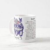 Sneeuwgezinskolf van de mok van wapens (Voorkant links)