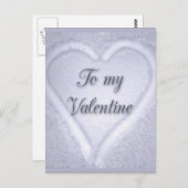 Sneeuwhart Briefkaart (Voorkant / Achterkant)