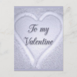 Sneeuwhart Briefkaart