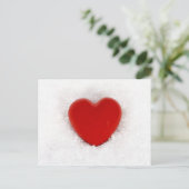 Sneeuwhart Briefkaart (Staand voorkant)