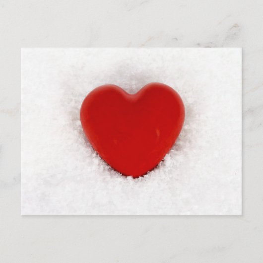 Sneeuwhart Briefkaart (Voorkant)