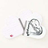 Sneeuwhart Notitieboek (Binnen)