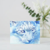 * Sneeuwhoes * Wilde Geest Briefkaart (Staand voorkant)