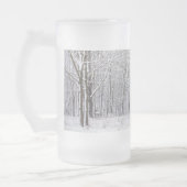 Sneeuwige Bossen, Mok glasbier (Links)