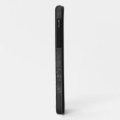 Sneeuwinstapsysteem Stickman-sprongneus Vrede Case-Mate iPhone Case (Achterkant/links)