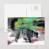 sneeuwjager 5 briefkaart (Voorkant / Achterkant)