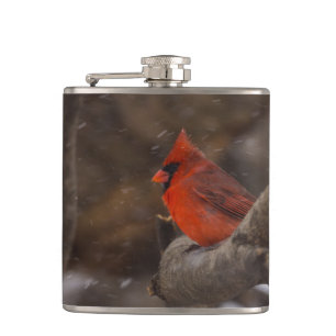 sneeuwkardinaal Storm Heupfles