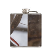 sneeuwkardinaal Storm Heupfles (Achterkant)