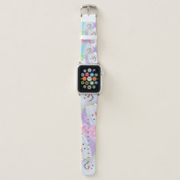Sneeuwkastel kerst apple horlogebandje