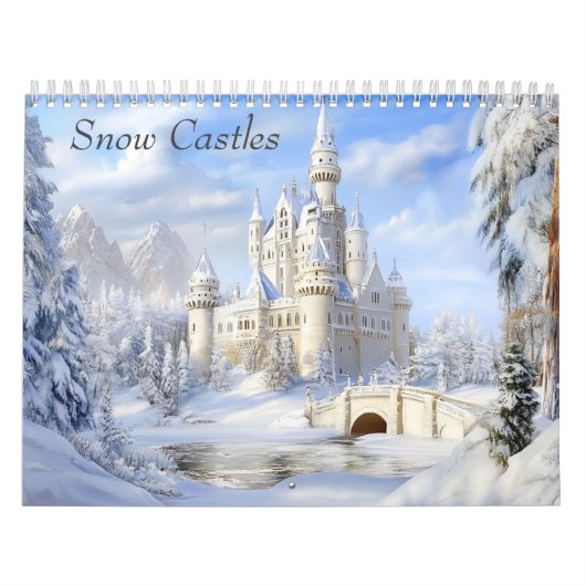 Sneeuwkastelen Kalender (Hoes)