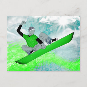 sneeuwkern. 1. briefkaart