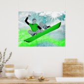 sneeuwkern. poster (Keuken)