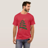 Sneeuwkerstboom T-shirt (Voorkant volledig)