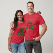 Sneeuwkerstboom T-shirt (Unisex)