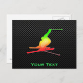 Sneeuwkiën Briefkaart (Voorkant / Achterkant)