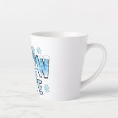 Sneeuwklap Latte Mok (Rechts)